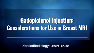 Gadopiclenol | Considerations for Use in Pediatric MRI